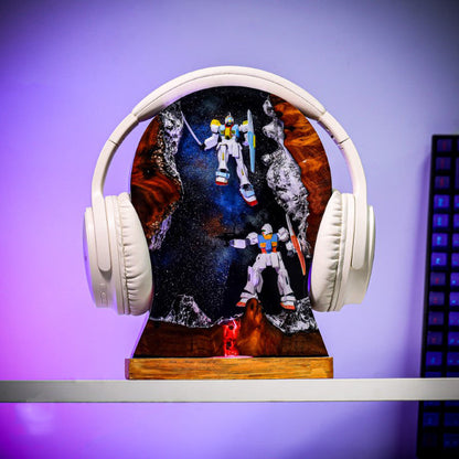 Gundam Night Light & Headphone Stand