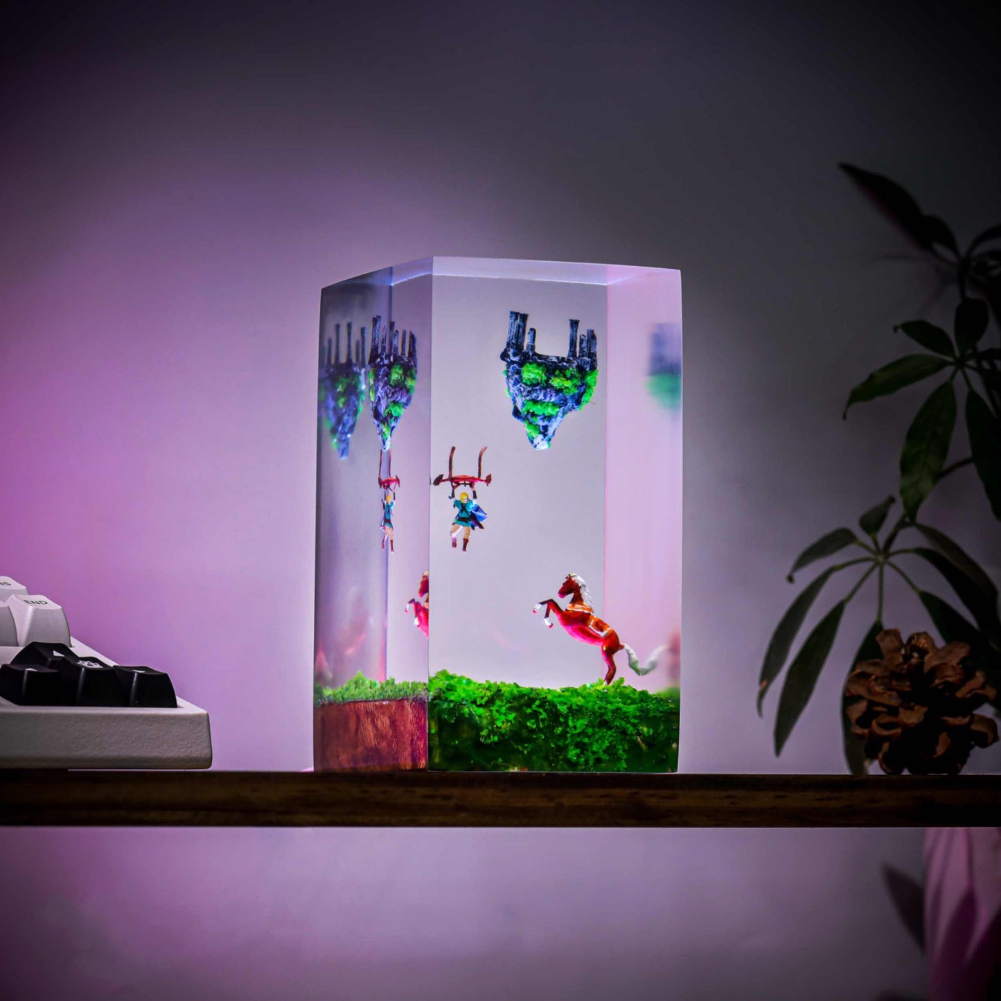 TOTK's Sky Islands in The Legend of Zelda Epoxy Lamp Ver 2