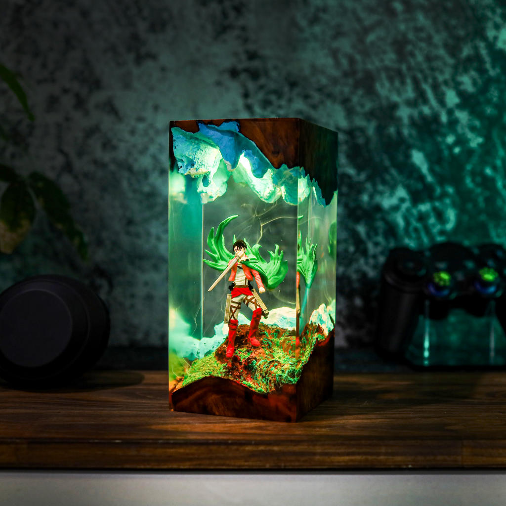 Levi Ackerman Attack on Titan Lamp