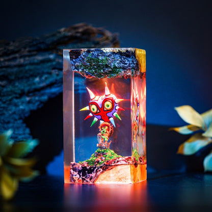 Zelda Majora Mask Resin Lamp