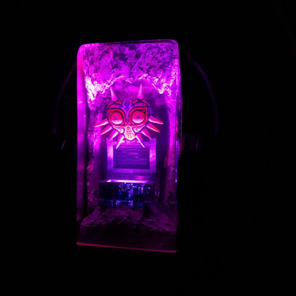 Majora Mask Resin Lamp