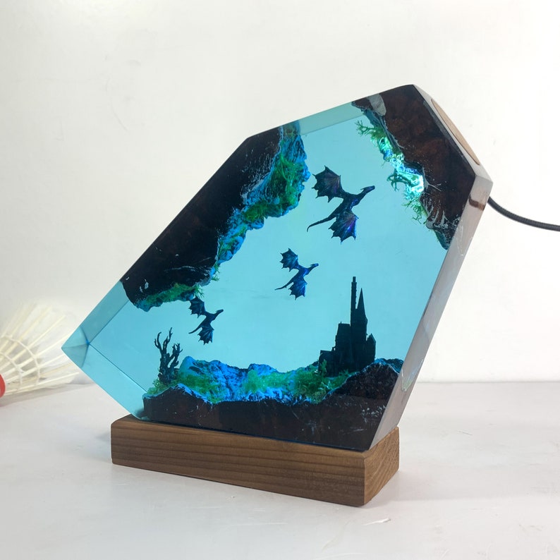 House of the Dragon Resin Night Light