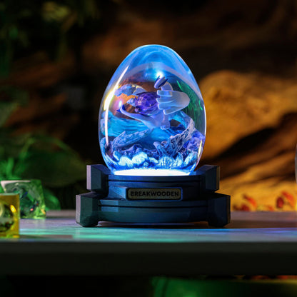 Lugia Pokemon Resin Lamp Egg