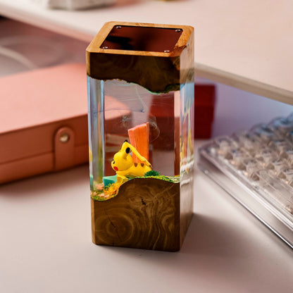 Pikachu Pokemon Resin Diorama Lamp