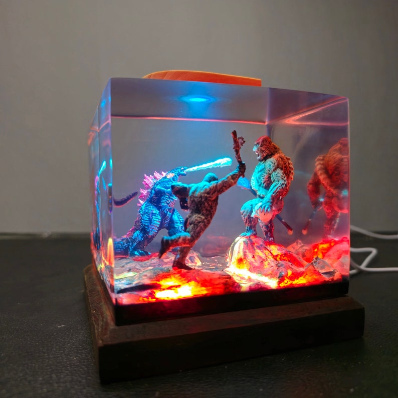 Epoxy Monster Night Light