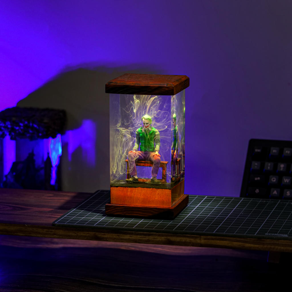 The Joker Epoxy Night Lamp