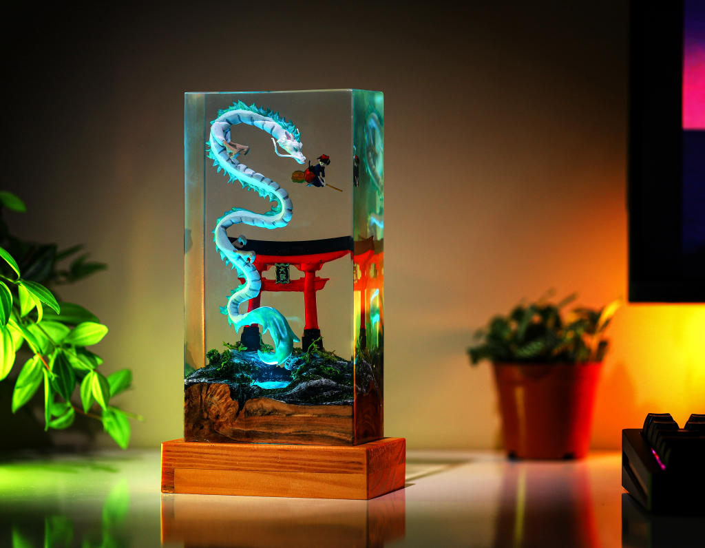 Haku and Kiki Night Light