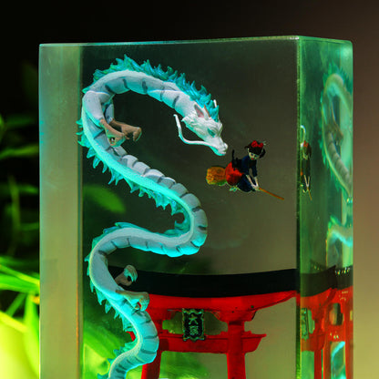 Haku and Kiki Night Light