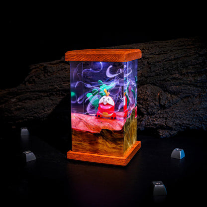 Fuecoco Pokémon Resin Lamp