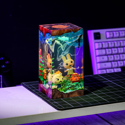 Custom Animal Crossing Resin Night Light