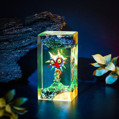 Zelda Majora Mask Resin Lamp