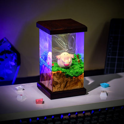 Chansey Pokemon Epoxy Resin Lamp