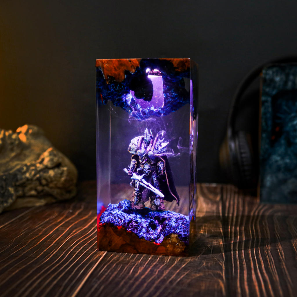 Lich King Warcraft Night Light