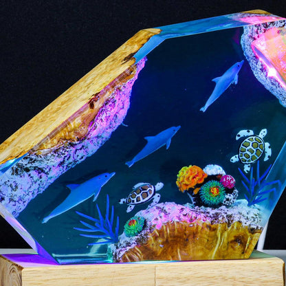 Dolphin and Sea Turtle Night Light