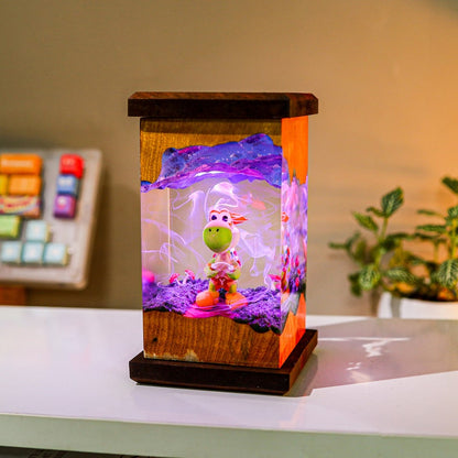 Custom Super Mario Yoshi inspired Night Lamp