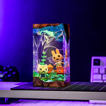 Custom Animal Crossing Resin Night Light