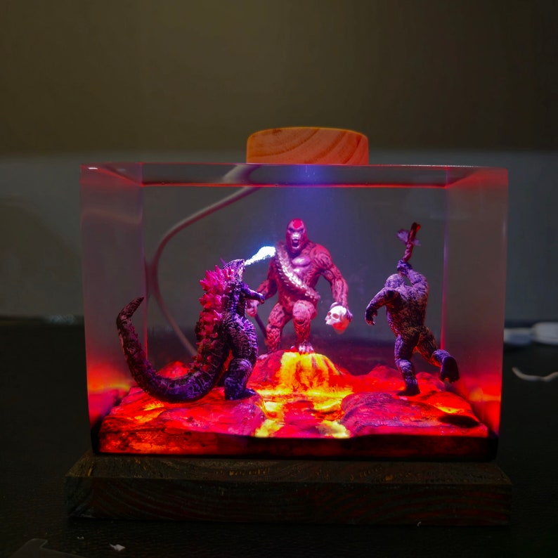 Epoxy Monster Night Light