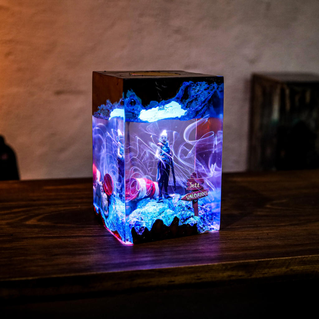 Valorant Jett Night Light