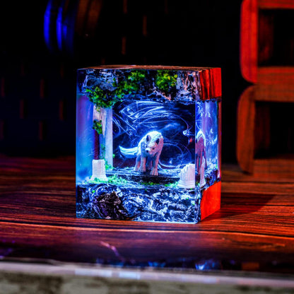 Hunting Wolf Night Light