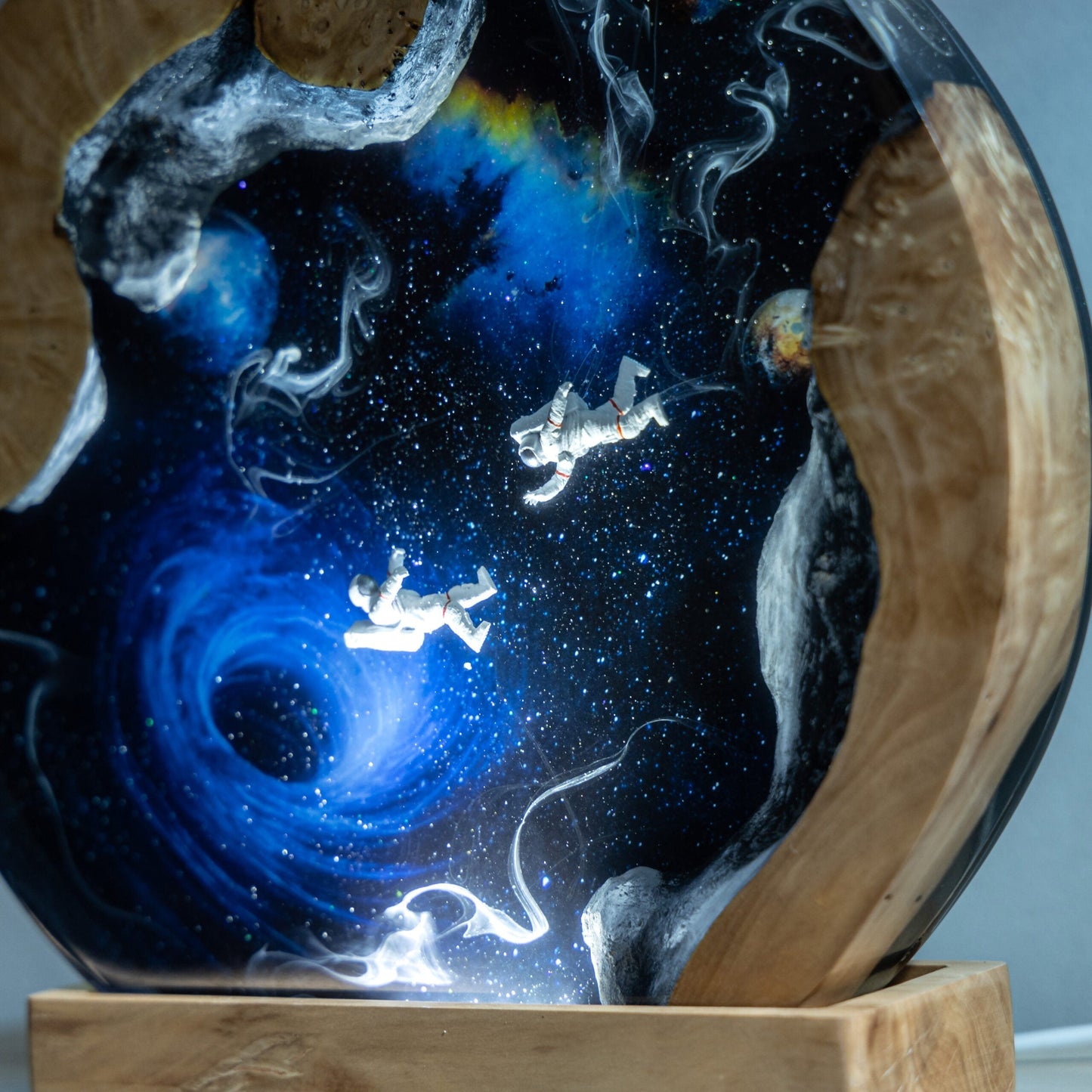 Interstellar Resin Lamp – Custom Night Light