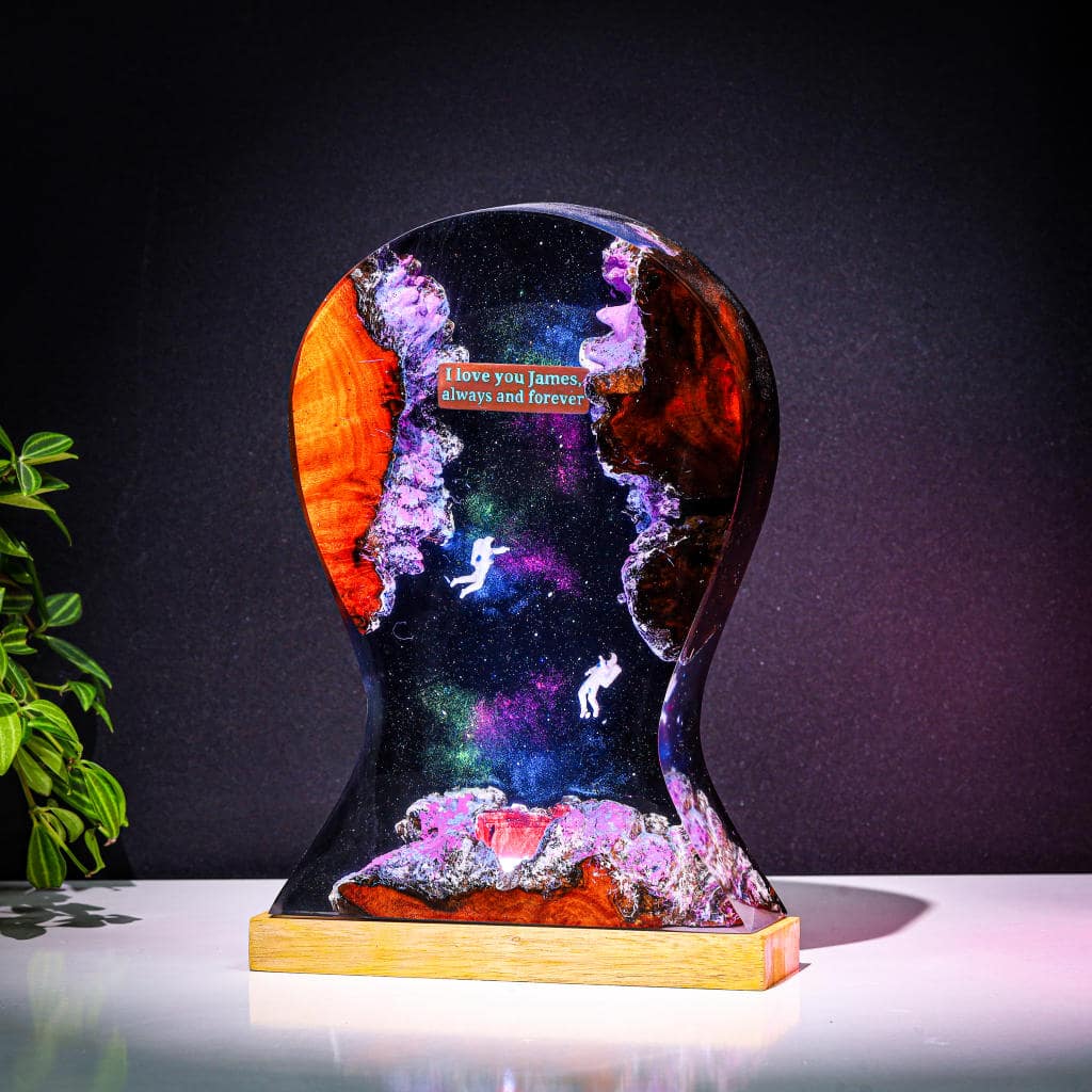 Custom Galaxy Headphone Stand