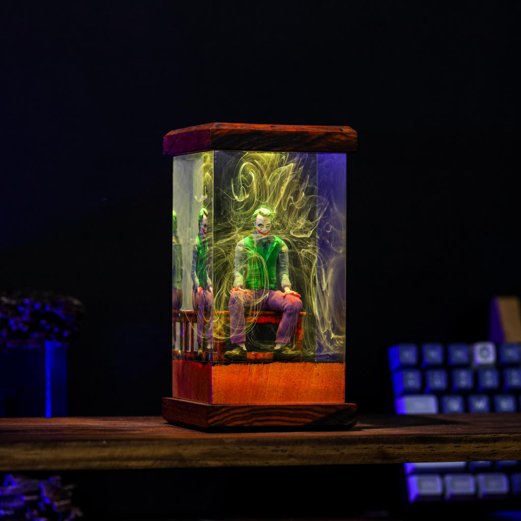 The Joker Epoxy Night Lamp