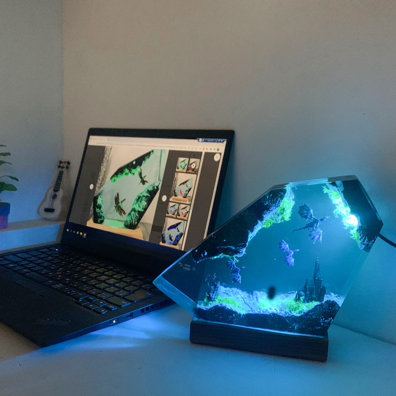 House of the Dragon Resin Night Light