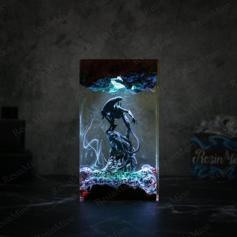 Space Monster Night Light