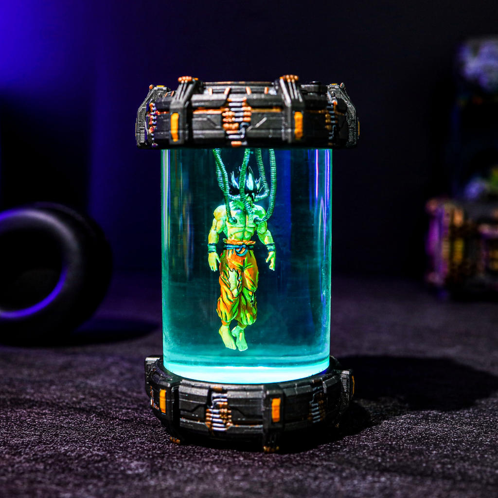 Dragon Ball Goku in a Healing Chamber Lamp