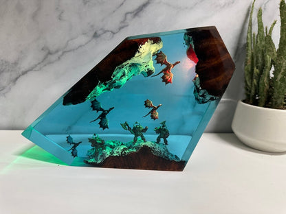 House of the Dragon Resin Night Light