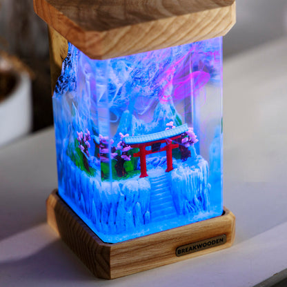 Frozen Torri Gate Resin Lamp