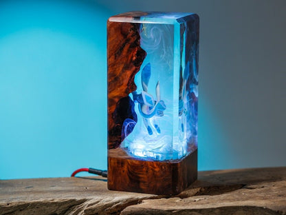 Glaceon Pokemon Night Light