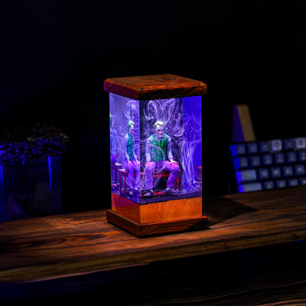 The Joker Epoxy Night Lamp