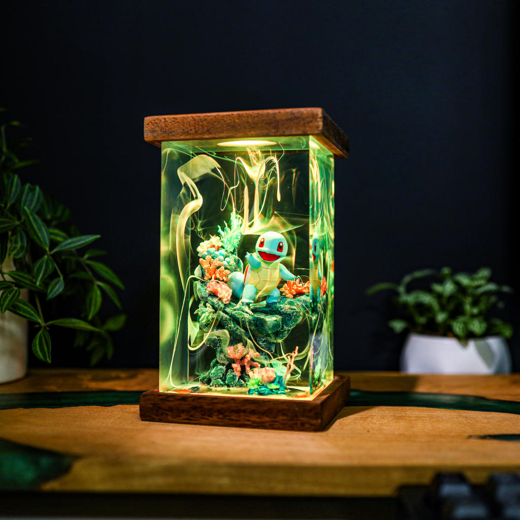 Squirtle Pokemon Night Lamp