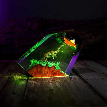 Panther Epoxy Lamp