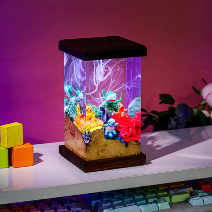 Pokemon Starter Resin Lamp