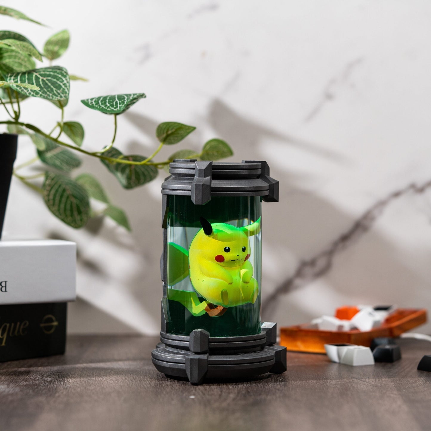 Pikachu Pokemon Diorama Resin Lamp