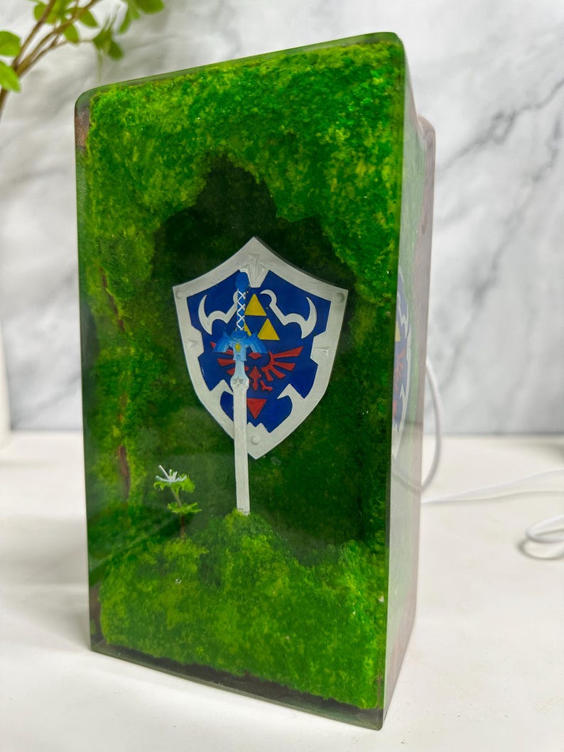 Rusty Master Sword Desk Decor